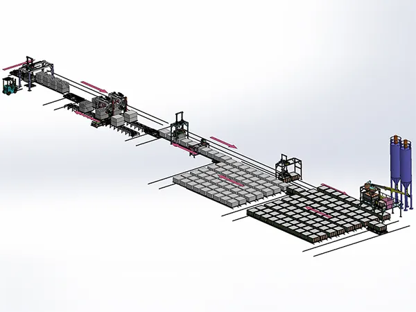 200m³/day Lightweight Concrete Production Line (Standard)