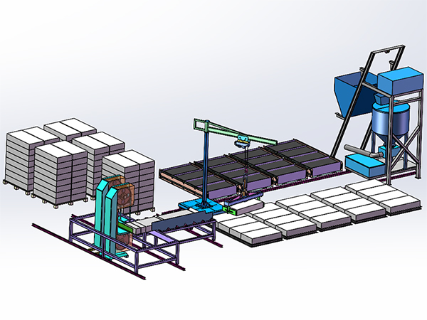 30m³/day Lightweight Concrete Production Line
