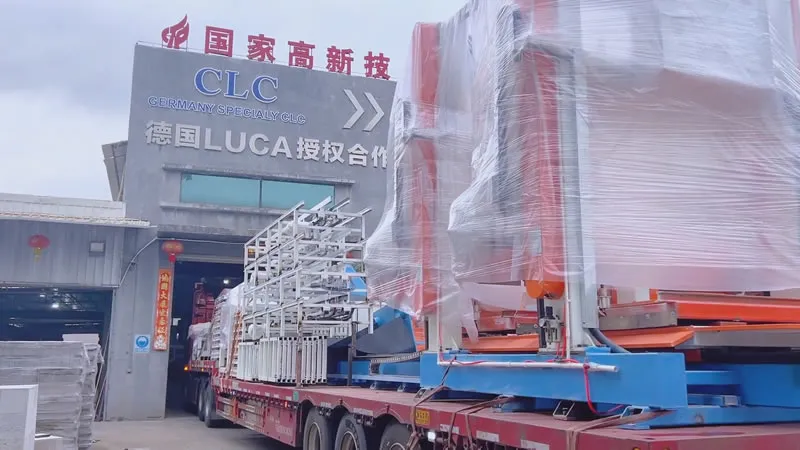 EPS Concrete Block Production Equipment for Kyrgyzstan Customer