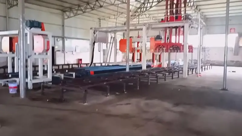 EPS Foamed Concrete Wall Panel Production Line in Henan, China