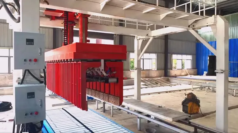 EPS Foamed Concrete Block Production Line in Hubei, China